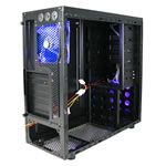 CiT Jupiter Gaming Case with Blue Fan No PSU