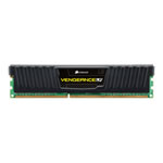 Corsair Memory Vengeance Low Profi Jet Black 4GB DDR3 1600 MHz CAS 9-9-9-24 XMP Dual Channel Desktop