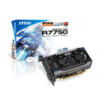 MSI Overclocked Radeon HD 7750 AMD Graphics Card - 1GB