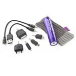 Veho Purple Pebble Smartstick Emergency Portable Smartphone Battery