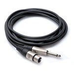 6m Hosa 1/4"" Mono JACK - XLR F