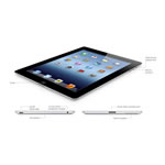 Apple iPad 64GB Wi-Fi & 4G Black - iPad 3