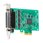 Brainboxes IX-450 Intashield Low Profile PCIe 4 x RS232 Serial Card Brainboxes IX-450 Intashield Low Profile PCIe 4 x RS232 Serial Card