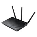 ASUS Black Diamond ADSL 2/2+ Gigabit WiFi Router 11n Dual Band 600Mbps
