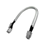 Phobya PCI-E Adapter 6pin to 8pin PCI-E 30cm - UV White
