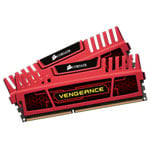 Corsair Memory Vengeance Racing Red 8GB DDR3 2133 MHz CAS 9-11-10-30 Dual Channel Desktop