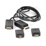 Xclio 120cm HDMI Complete Cable Kit