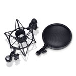 LD Systems Microphone Shock Mount and Pop screen  (DSM 400)