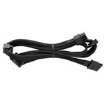 Corsair Professional Series Gold AX1200 Individually Sleeved Cables Black