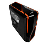 NZXT Phantom 410 Black with Orange Trim Mid Tower 2x120mm, 1x140mm with Side Window w/o PSU NZXT Phantom 410 Black with Orange Trim Mid Tower 2x120mm, 1x140mm with Side Window w/o PSU
