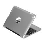 Bluetooth Keyboard & Case for New Ipad/Ipad3/4 Silver - Macbook Look!