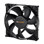 120mm be quiet! Silent Wings 2 Silent Fan max speed 1500rpm, noise @ 100% 15.7 dB(A) 120mm be quiet! Silent Wings 2 Silent Fan max speed 1500rpm, noise @ 100% 15.7 dB(A)