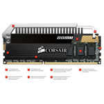 Corsair Memory Dominator Platinum 16GB DDR3 2400 MHz CAS 9 XMP DHX Quad Channel Desktop