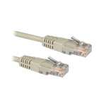 Xclio CAT5e 20M Snagless Moulded Gigabit Ethernet Cable RJ45 Grey