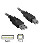 Belkin USB003 A to B Cable (PrinterHDD) 4.8m