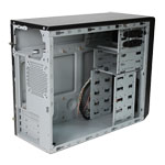 Coolermaster Elite 343 Black micro-ATX Mini Tower No PSU (Takes Standard ATX PSU)