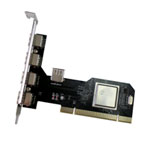 USB-4PCI-2.0 USB PCI Card NEC chipset 4 External + 1 Internal USB Port from Dynamode