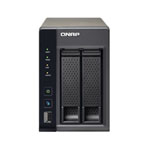 Qnap 2 Bay SATA III NAS/NVR 2x Gibit Lan HDD or SSD HotSwap Trays