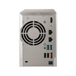 Qnap 2 Bay SATA III NAS/NVR 2x Gibit Lan HDD or SSD HotSwap Trays