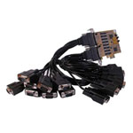 MRI PCIe16S/R 16 x RS232 DB9 serial port PCIe Adapter MRI PCIe16S/R 16 x RS232 DB9 serial port PCIe Adapter