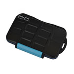 PNY Professional Digital Camera Memory Card Case for 4 x CF or 8 x SD Cards PNY Professional Digital Camera Memory Card Case for 4 x CF or 8 x SD Cards