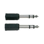 Stagg AC-PMSJFSH 2pcs MiniJack(F)-Jack(M) Adapter