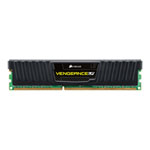 8GB Corsair DDR3 Vengeance Low Profile Jet Black, PC3-12800 (1600), Non-ECC Unbuffered, CAS 9-9-9-24, XMP, 1.5V 8GB Corsair DDR3 Vengeance Low Profile Jet Black, PC3-12800 (1600), Non-ECC Unbuffered, CAS 9-9-9-24, XMP, 1.5V