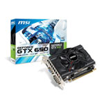 MSI NVIDIA GeForce GTX 650 Graphics Card - 1GB
