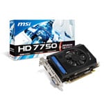 MSI Radeon HD 7750 AMD Graphics Card - 2GB