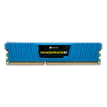 8GB Corsair DDR3 Vengeance Low Profile Cerulean Blue PC3-12800 (1600), Non-ECC Unbuffered, CAS 10-10-10-27, XMP, 1.5V 8GB Corsair DDR3 Vengeance Low Profile Cerulean Blue PC3-12800 (1600), Non-ECC Unbuffered, CAS 10-10-10-27, XMP, 1.5V