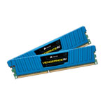 16GB (2x8GB) Corsair DDR3 Vengeance Low Profile Cerulean Blue PC3-12800 (1600), Non-ECC, CAS 10-10-10-27, XMP, 1.5V 16GB (2x8GB) Corsair DDR3 Vengeance Low Profile Cerulean Blue PC3-12800 (1600), Non-ECC, CAS 10-10-10-27, XMP, 1.5V