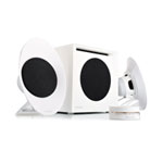 Microlab FC50W White Powerful 2.1 54Watt RMS subwoofer system with HC2D and DSP advanced technology