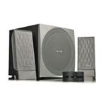 Microlab FC20 Powerful 2.1 40 Watt RMS subwoofer system with Digital signal processor