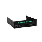 SCAN 3XS 5.25" Brand and Card reader Aluminum Front Panel