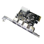 4 Port USB 3.0 PCI-e Card from Dynamode