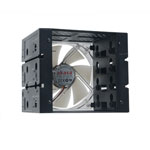 Akasa C31 5.25" Expansion Bay HDD Adaptor for 4x 3.5" HDD in Three 5.25" Bays
