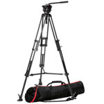 MVH502A,546BK - Professional fluid video system/ aluminum / mid spreader