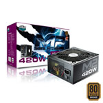 Cooler Master RS420-SPM2E3 Silent Pro M2 420W Modular Power Supply 80+ Bronze (PSU)