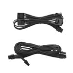 Individually Sleeved PSU DC Cable Kit,Type 3 (Gen 2), for AXi, AX, HX, RM, TXM - BLACK