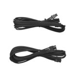 Individually Sleeved PSU DC Cable Kit,Type 3 (Gen 2), for AXi, AX, HX, RM, TXM - BLACK