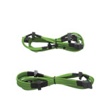 Individually Sleeved PSU DC Cable Kit,Type 3 (Gen 2), for AXi, AX, HX, RM, TXM - GREEN