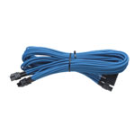 Corsair Individually Sleeved RM/ AX(i)1200i/860i/760i ATX 24pin Cable (Gen 2), BLUE Corsair Individually Sleeved RM/ AX(i)1200i/860i/760i ATX 24pin Cable (Gen 2), BLUE