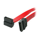 StarTech 18" SATA to Right Angle SATA Cable SATA 3 Certified