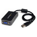 StarTech.com 18in/45.7cm USB (Male) to VGA (Female) Multi Monitor External Video Adapter Converter StarTech.com 18in/45.7cm USB (Male) to VGA (Female) Multi Monitor External Video Adapter Converter