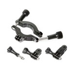GoPro Hero Action Camera Roll Bar Mount for Go Karts/Bikes/Cars/Roof Racks