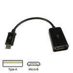 USB OTG 14cm HOST OTG Cable Adaptor USB Type A to Micro B