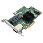 24 Port Adaptec RAID 71685 Single HDD Controller, 16 Int Ports, 8 Ext Ports, PCIe 3.0 x8, 1GB Cache 24 Port Adaptec RAID 71685 Single HDD Controller, 16 Int Ports, 8 Ext Ports, PCIe 3.0 x8, 1GB Cache