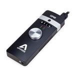 Apogee One for iPad & Mac - USB 2, 96 kHz, 24 Bit, 1 Mic Pre , 2 / 2 Analogue I/O, Built-in Mic Apogee One for iPad & Mac - USB 2, 96 kHz, 24 Bit, 1 Mic Pre , 2 / 2 Analogue I/O, Built-in Mic