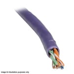 Scan CAT 6e 305M 23AWG Solid LSZH 4-Pair Boxed Cable - Purple