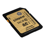 16GB Kingston SDHC Memory Card, Class 10, UHS-I Class 1 (U1), 90MB/s Read, 45MB/s Write 16GB Kingston SDHC Memory Card, Class 10, UHS-I Class 1 (U1), 90MB/s Read, 45MB/s Write